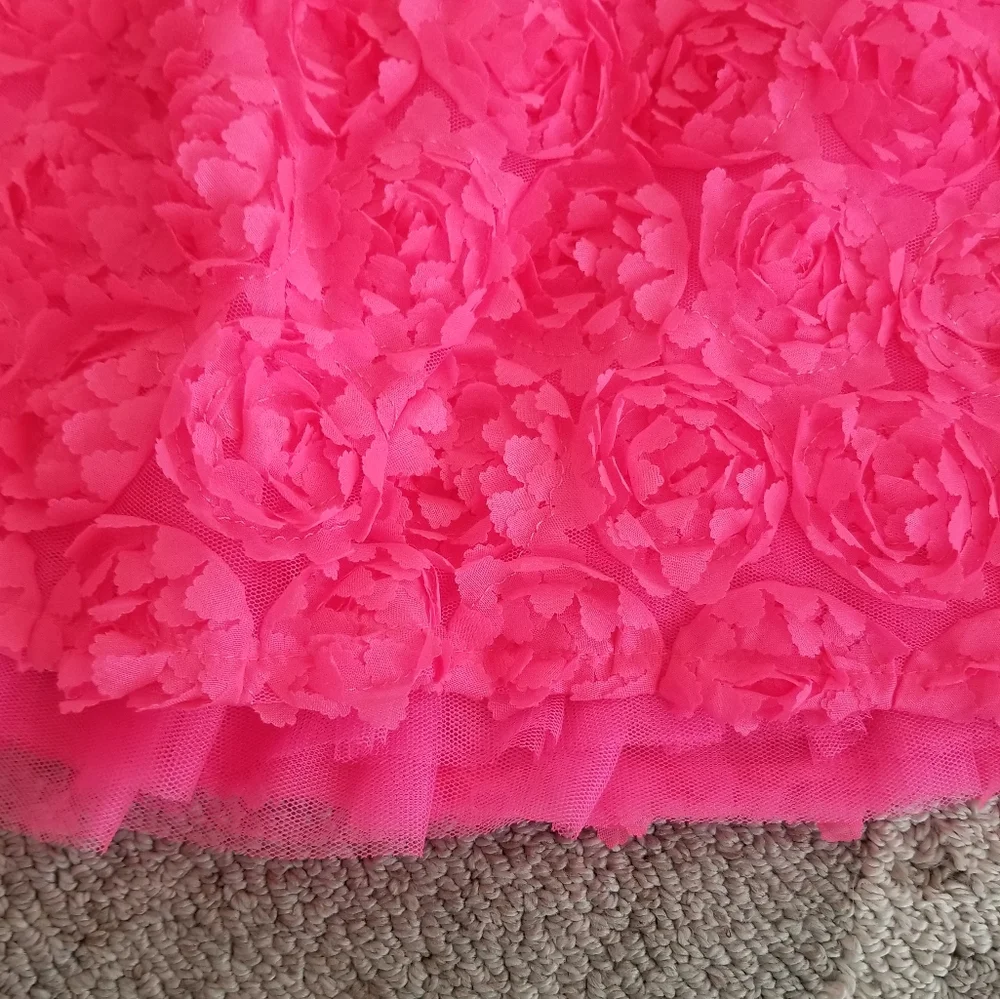 The Children's Place Neon Berry Rosette Skirt